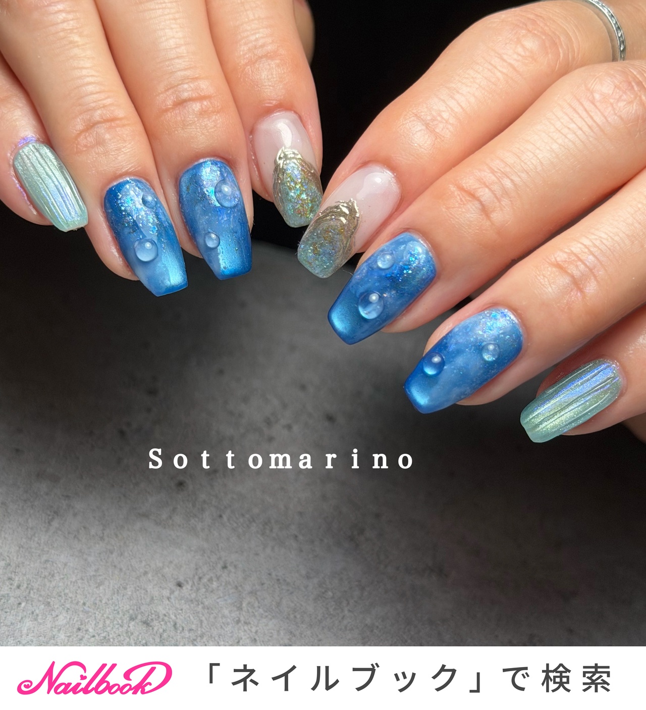 ニュアンス/キラキラのネイルデザイン｜ネイルブック