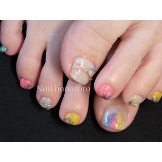 2026年】新着順｜フット/マグネット/カラフルのネイルデザイン｜ネイル