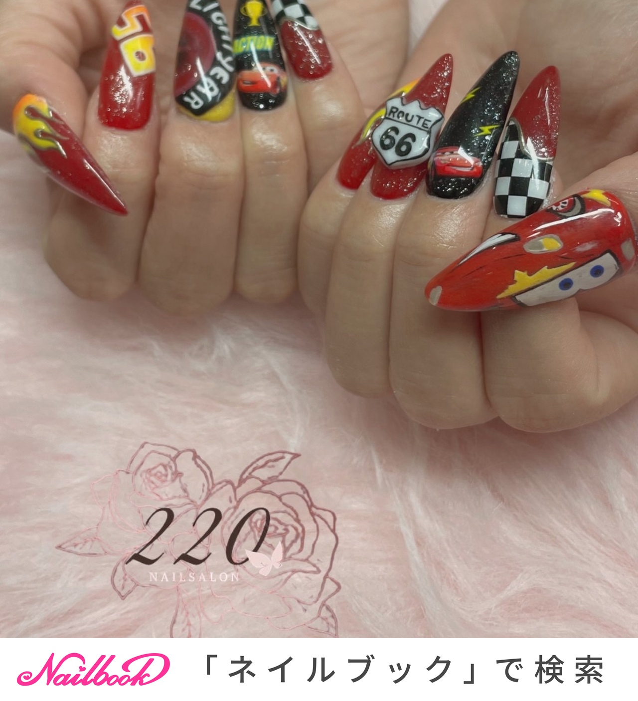 ディズニーネイル⁡のネイルデザイン｜ネイルブック