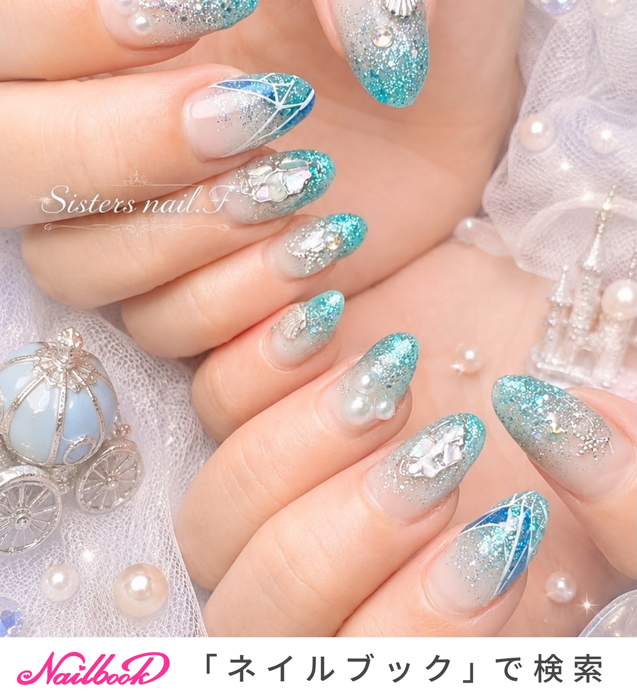ハンド/ステンドグラスのネイルデザイン｜ネイルブック