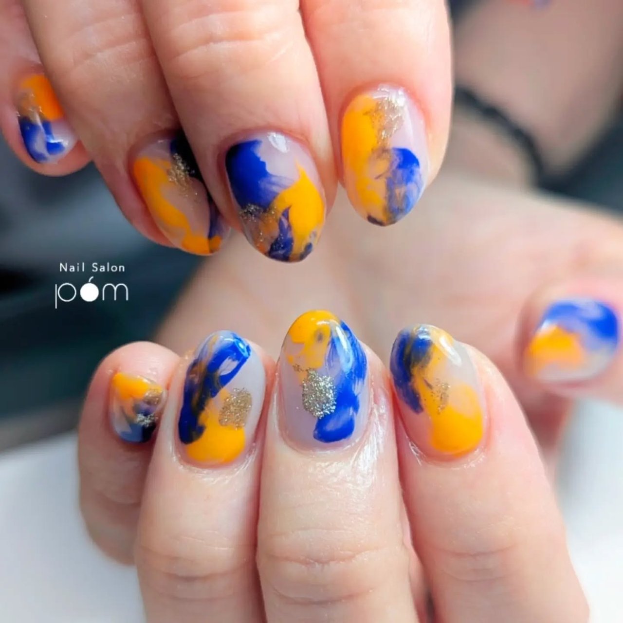 ライブ/女子会/推し活/ハンド/ラメ - Nail Salon POMのネイルデザイン