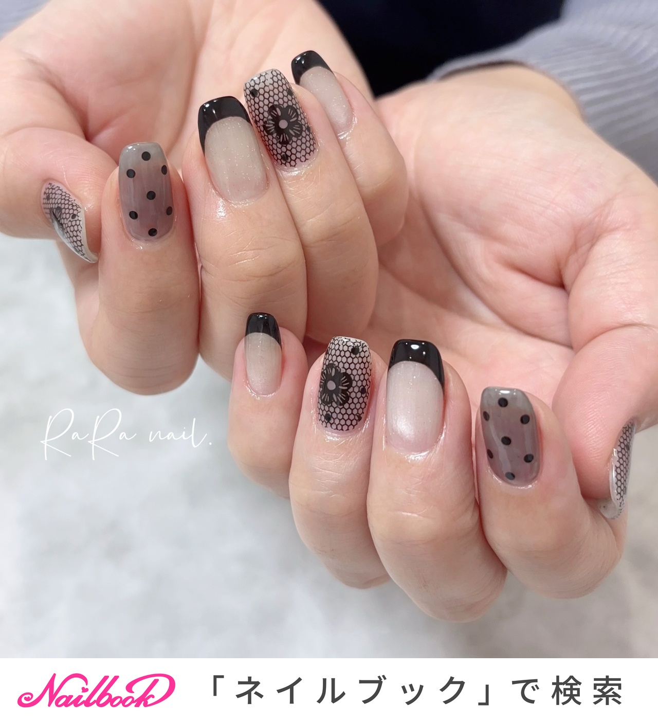 夏/レースのネイルデザイン｜ネイルブック