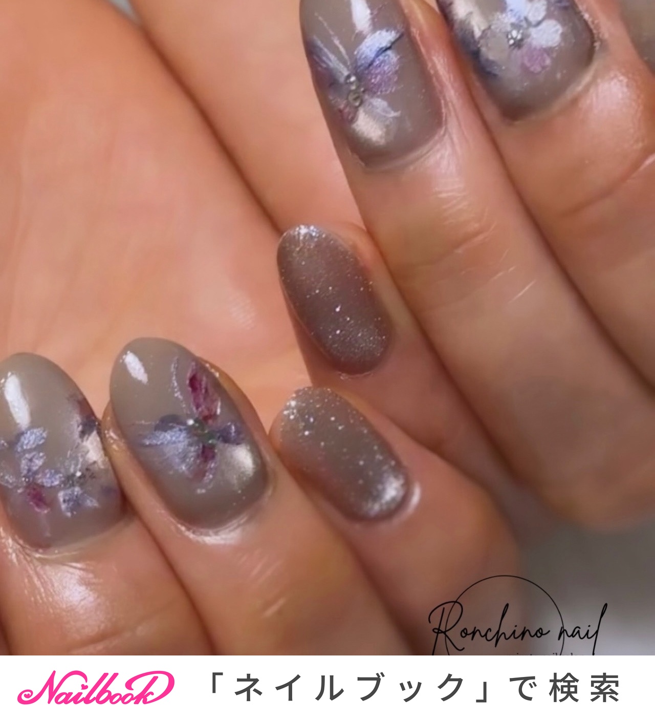 蝶々ネイルのネイルデザイン｜ネイルブック