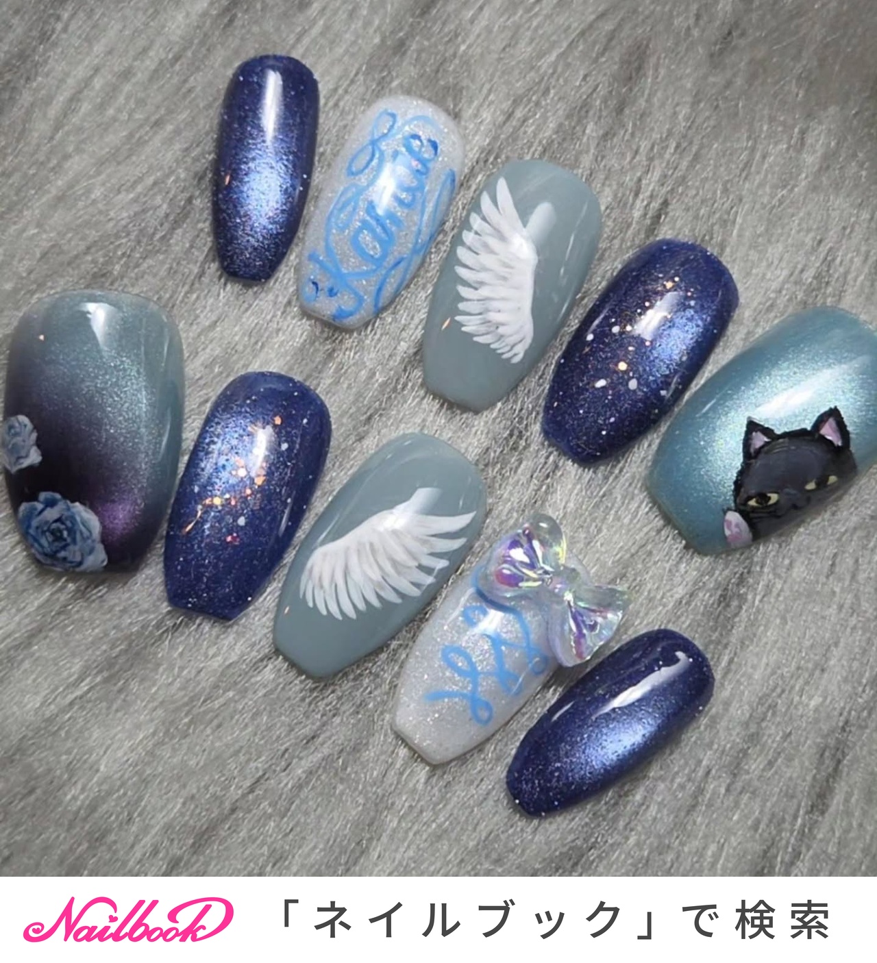 推し活/痛ネイル/ネイルチップのネイルデザイン｜ネイルブック