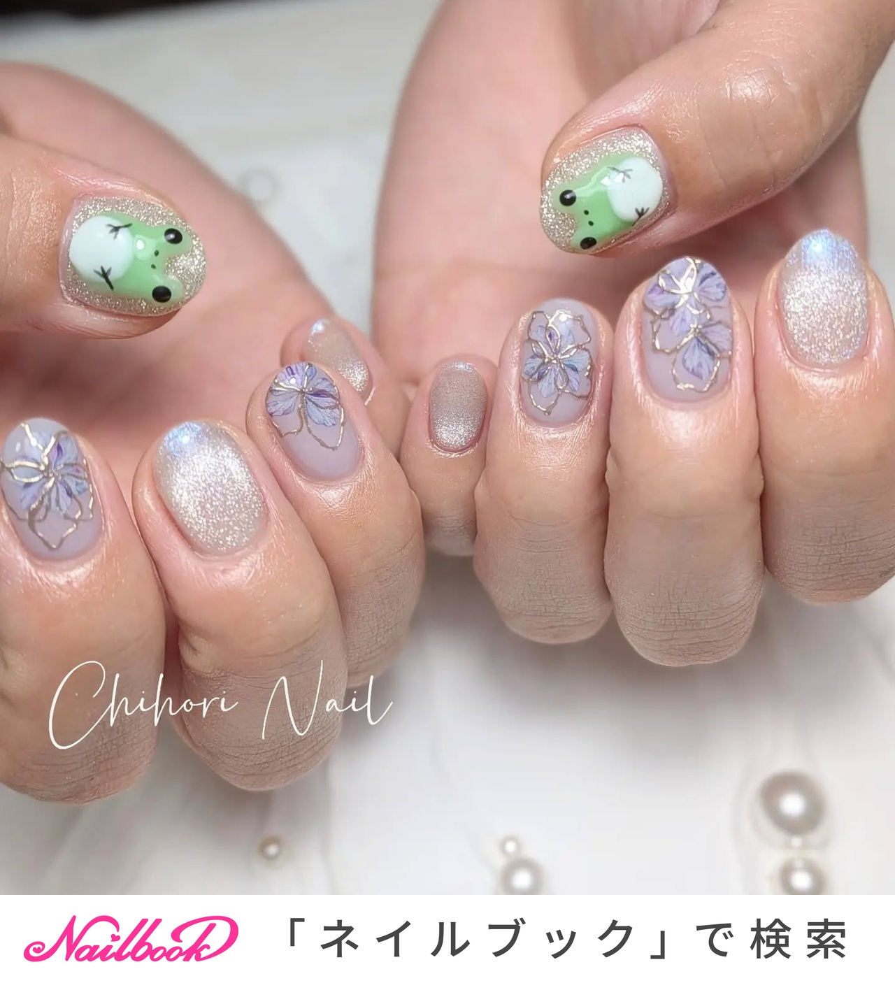 カエルネイルのネイルデザイン｜ネイルブック