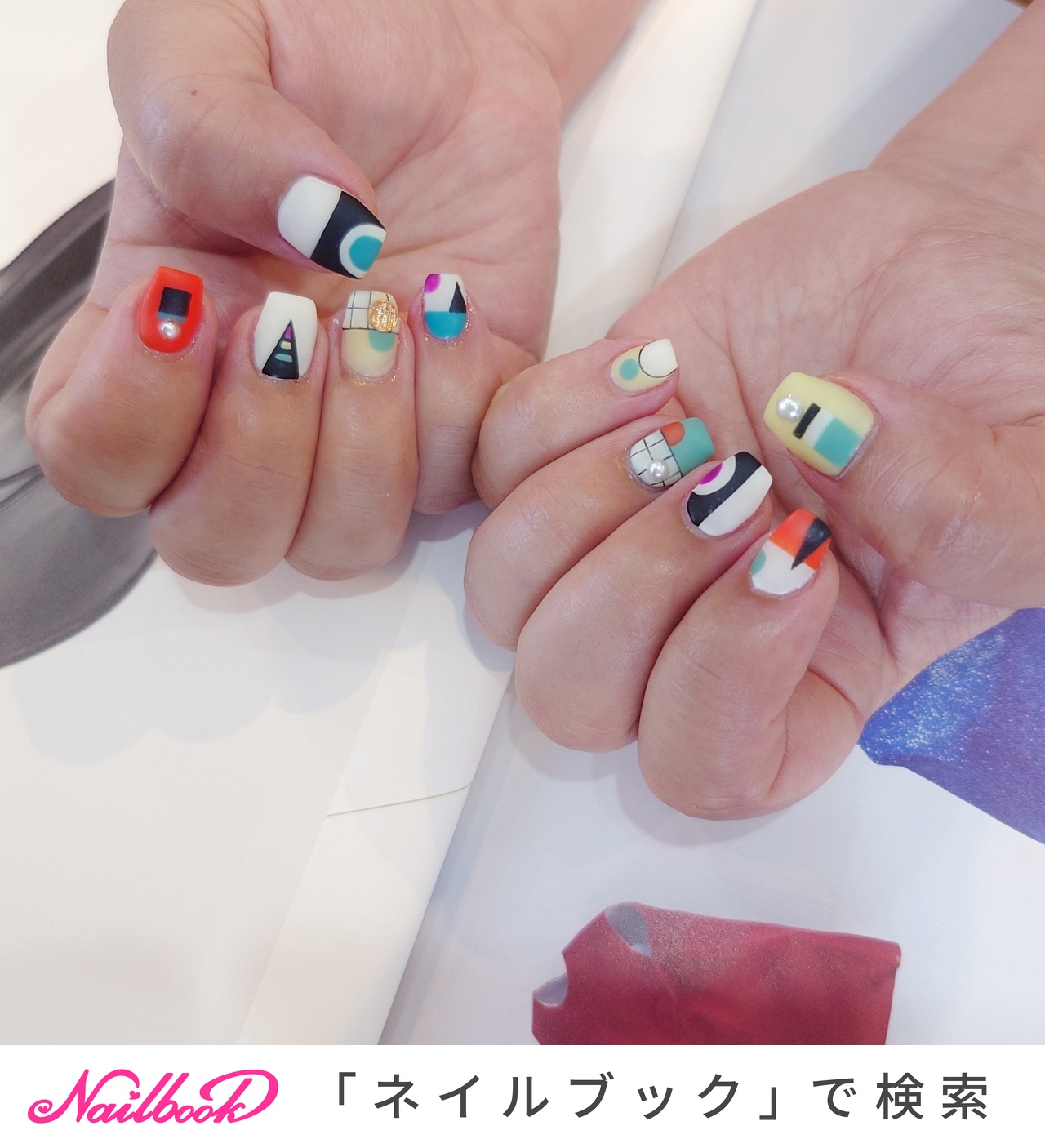 個性派ネイル(個性派)/#ポップネイルのネイルデザイン｜ネイルブック