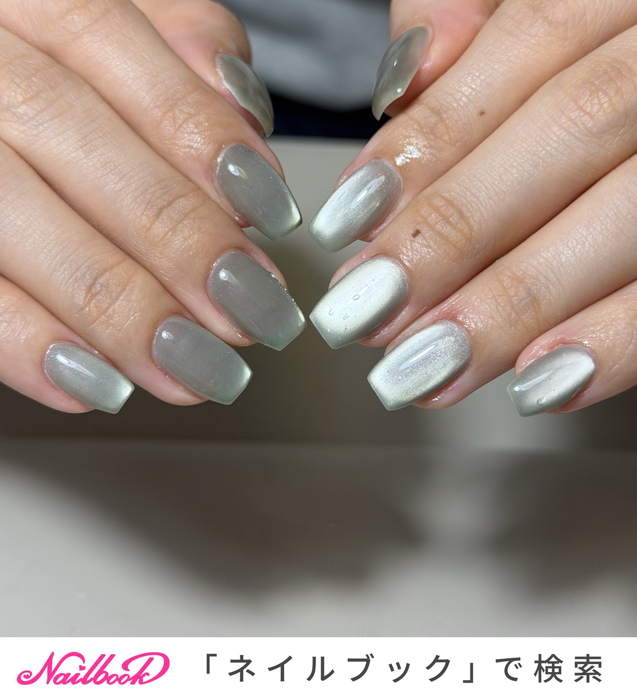 ネイルチップ オーダー さくらんぼ マグネット チーク 埋めつくし 夏