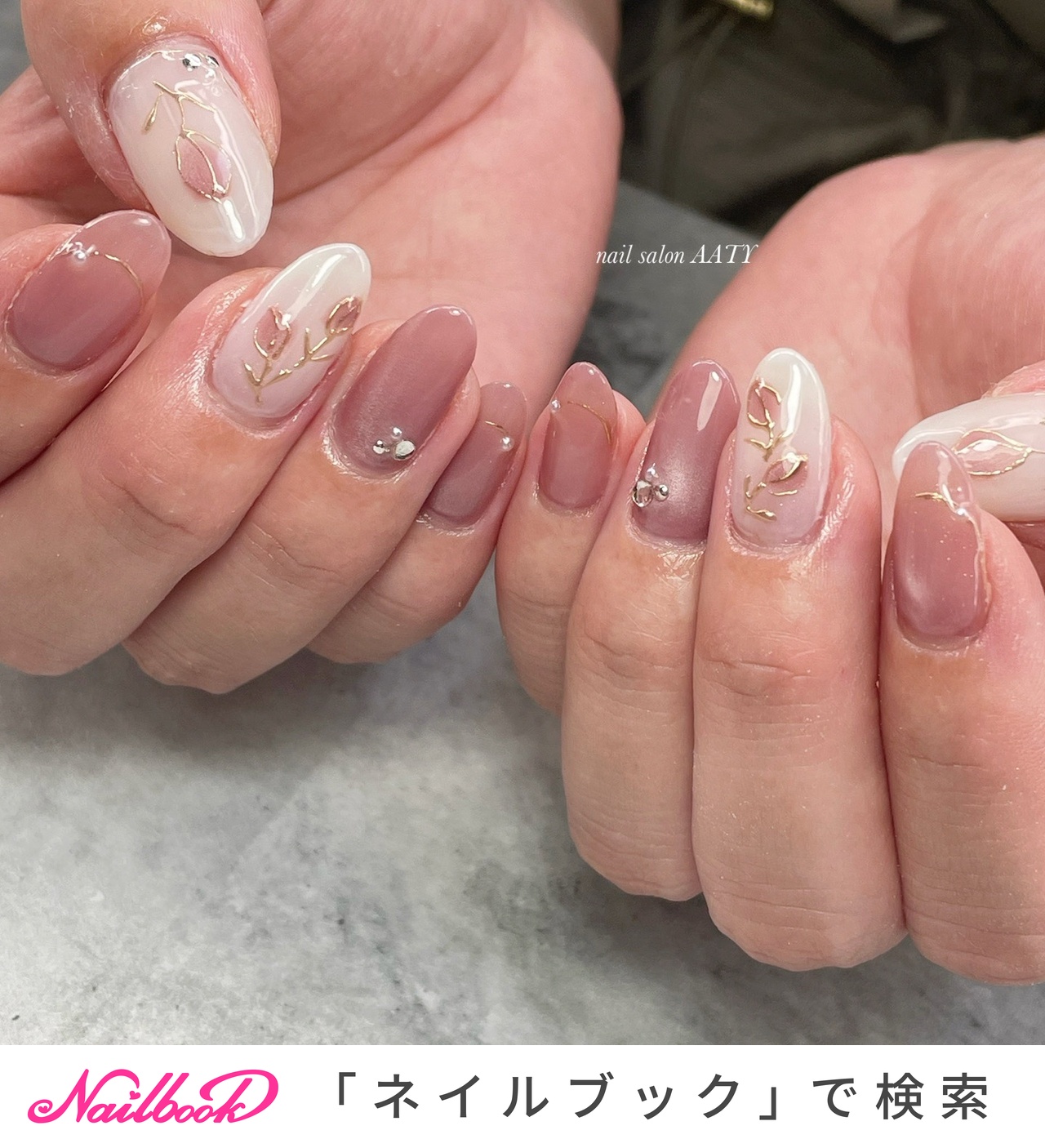 YATI NAIL 様 オーダー品 AATYNAILのネイルデザイン[No.10014475]｜ネイルブック