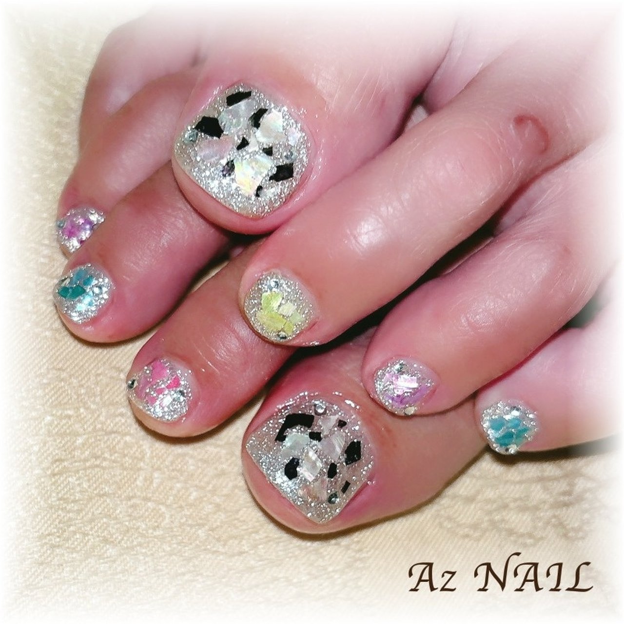 夏/旅行/海/リゾート/フット - Az NAIL ゆき＊のネイルデザイン[No