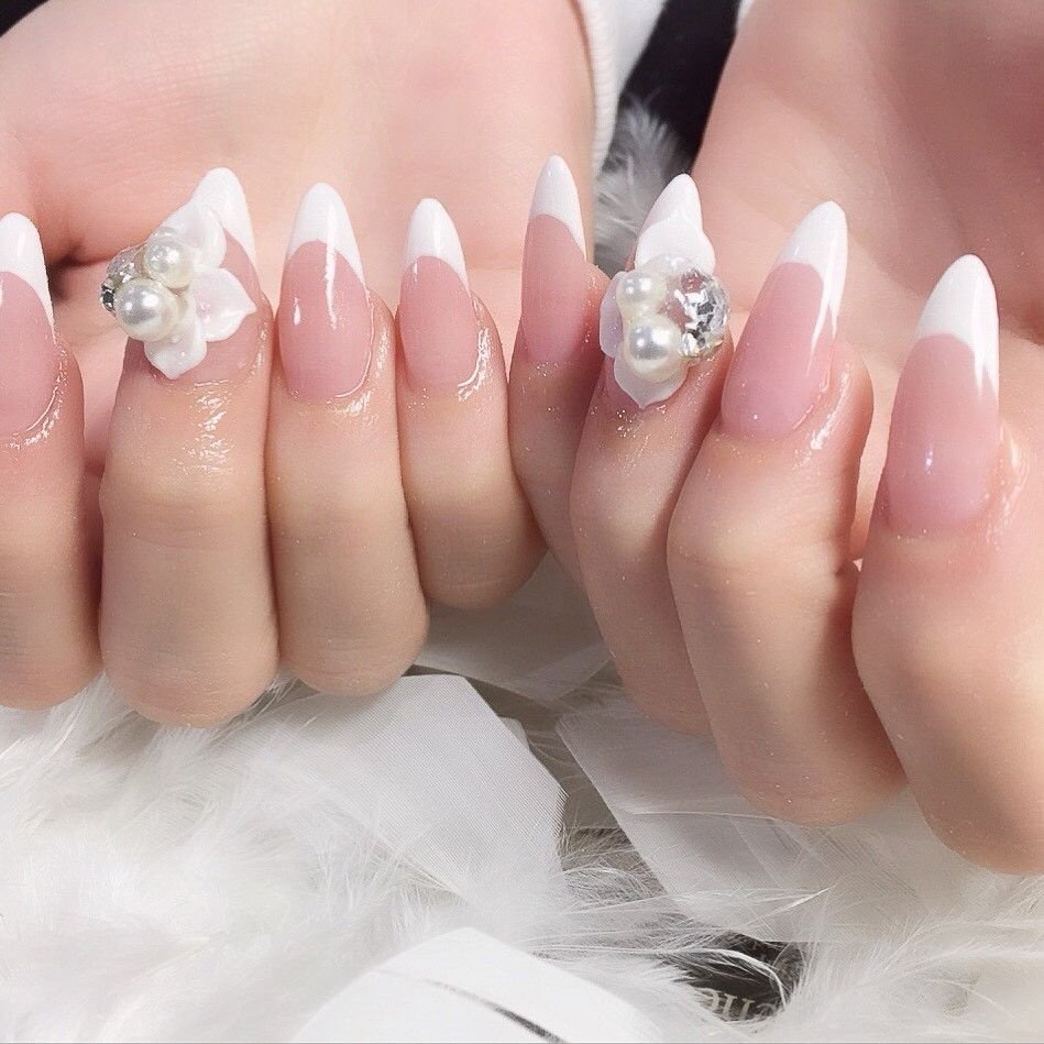 ブライダル パーティー デート 女子会 ハンド Bg Nailのネイルデザイン No ネイルブック