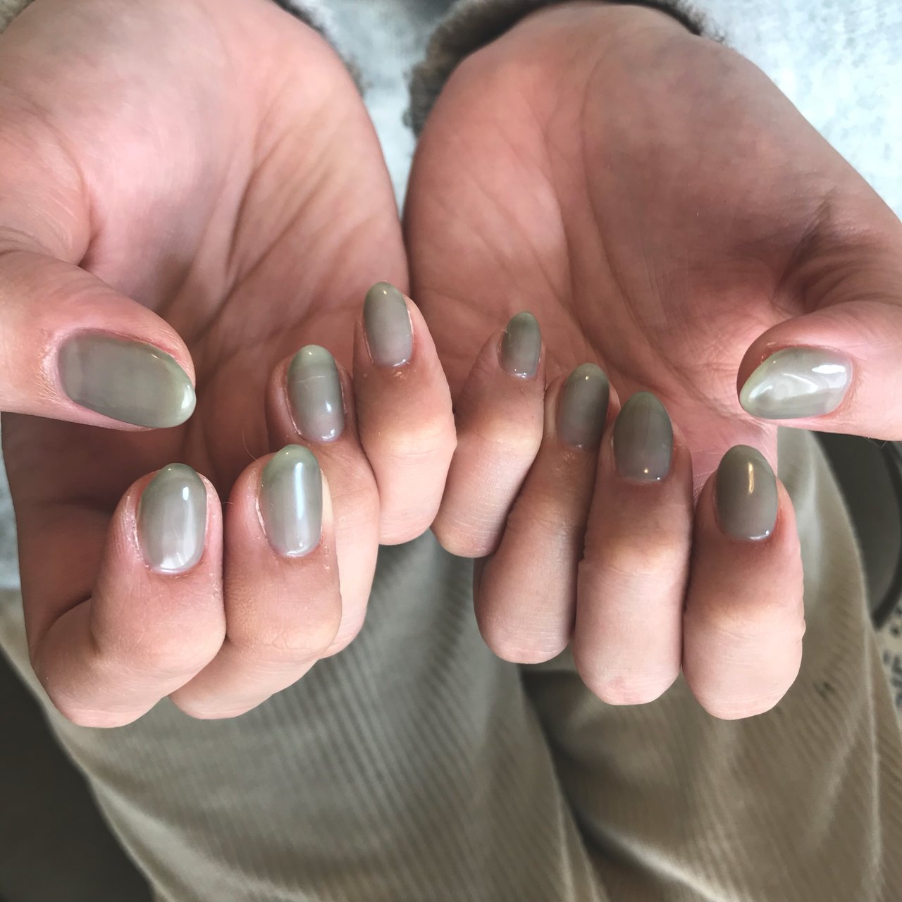春 オールシーズン オフィス デート ハンド Nail Grisのネイルデザイン No ネイルブック