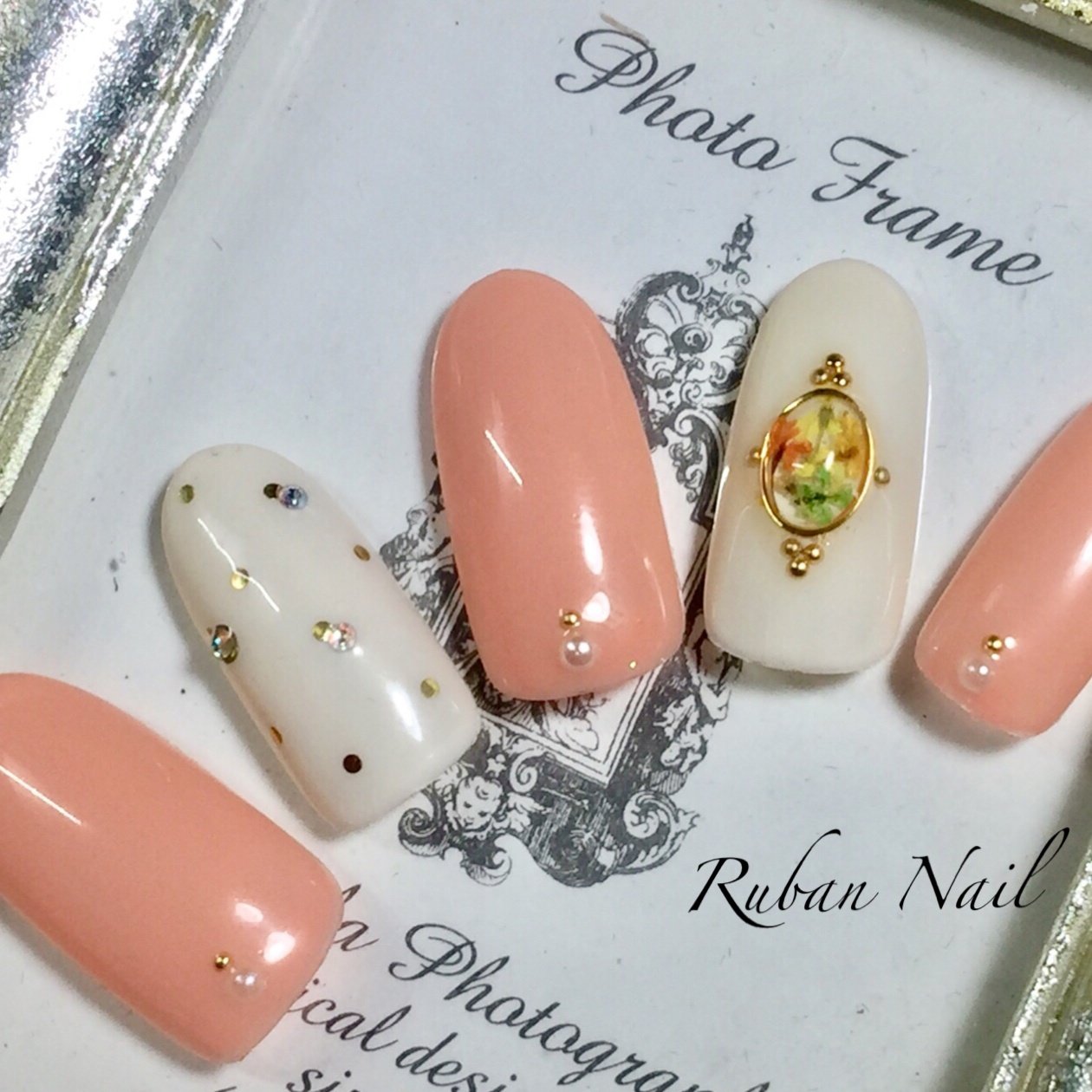 春 卒業式 入学式 オフィス ハンド Ruban Nailのネイルデザイン No ネイルブック