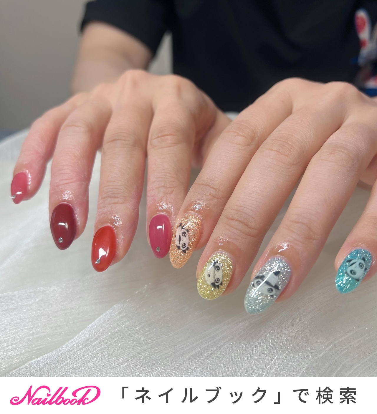レトロ/#ポップネイルのネイルデザイン｜ネイルブック