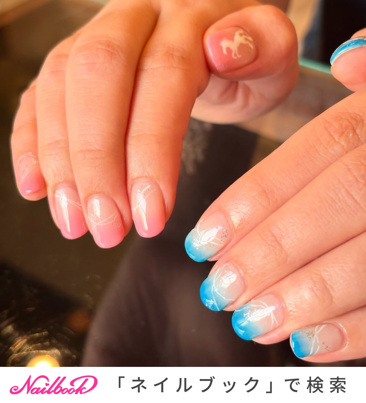 馬ネイルのネイルデザイン｜ネイルブック