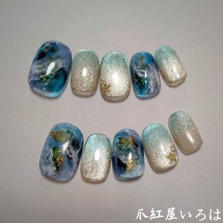 夏/ネイルチップ - いろはのネイルデザイン[No.10020876]｜ネイルブック
