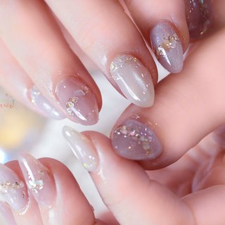 リングネイル(リング/アクセサリー)/シンプルのネイルデザイン｜ネイル