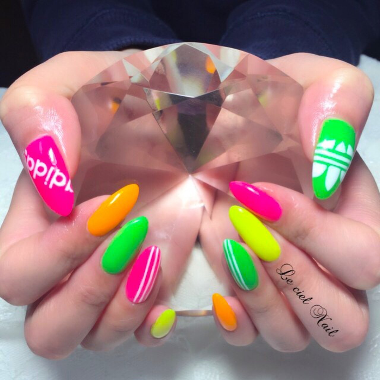 春/夏/オールシーズン/スポーツ/ハンド - LecielNailのネイルデザイン