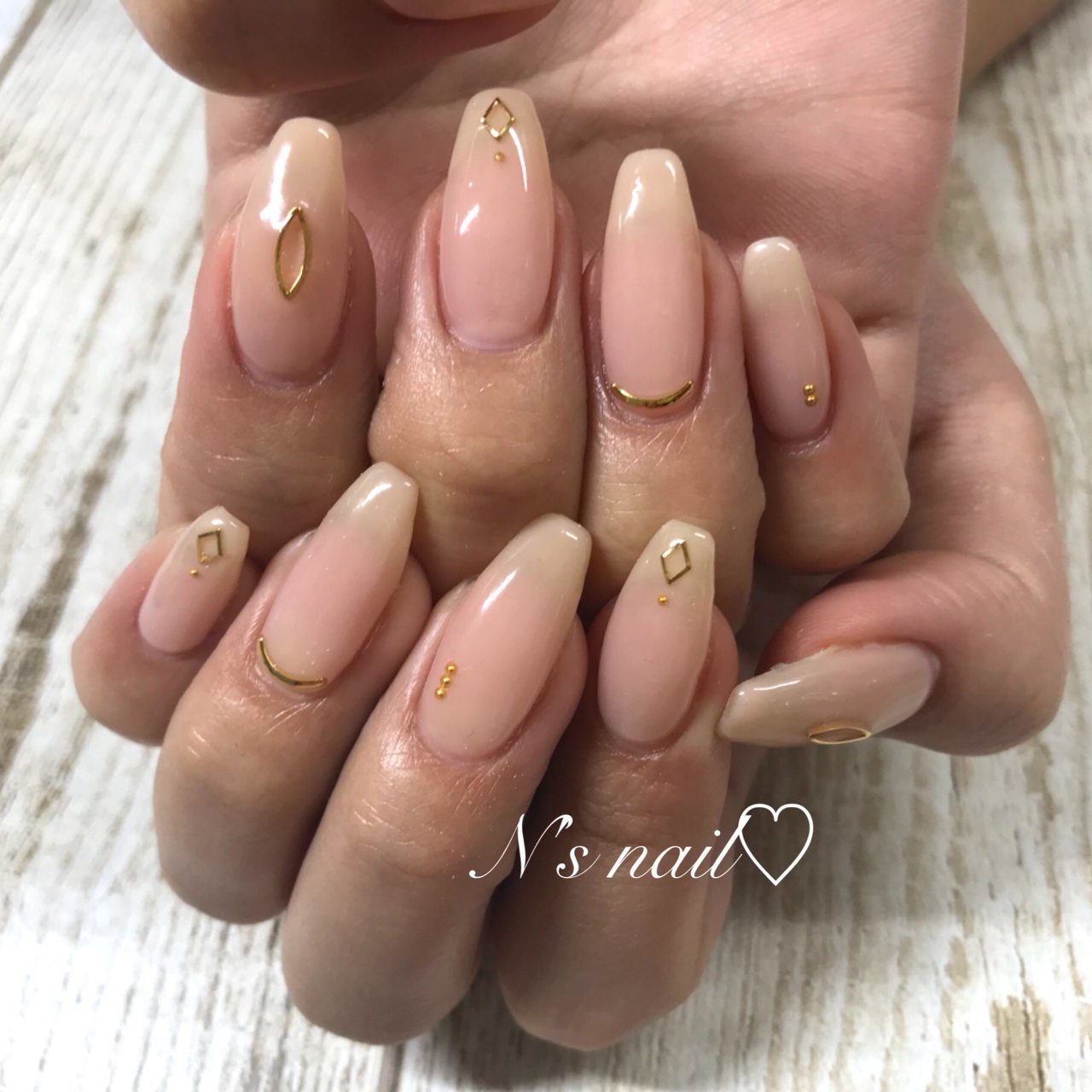 オールシーズン オフィス 女子会 ハンド ワンカラー Ns Nailのネイルデザイン No 2903545 ネイルブック