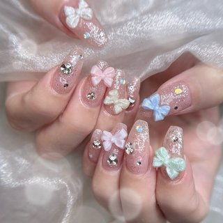 2026年】新着順｜#ガーリーネイルデザインのネイルデザイン｜ネイルブック