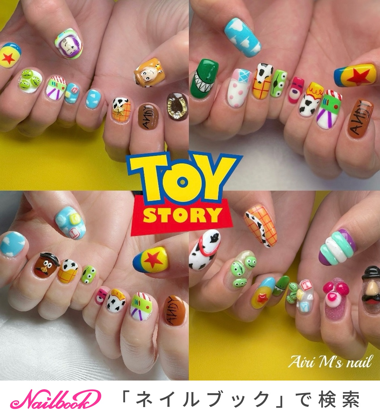 ディズニーネイル⑦ ディズニーネイルのネイルデザイン(2ページ目)｜ネイルブック