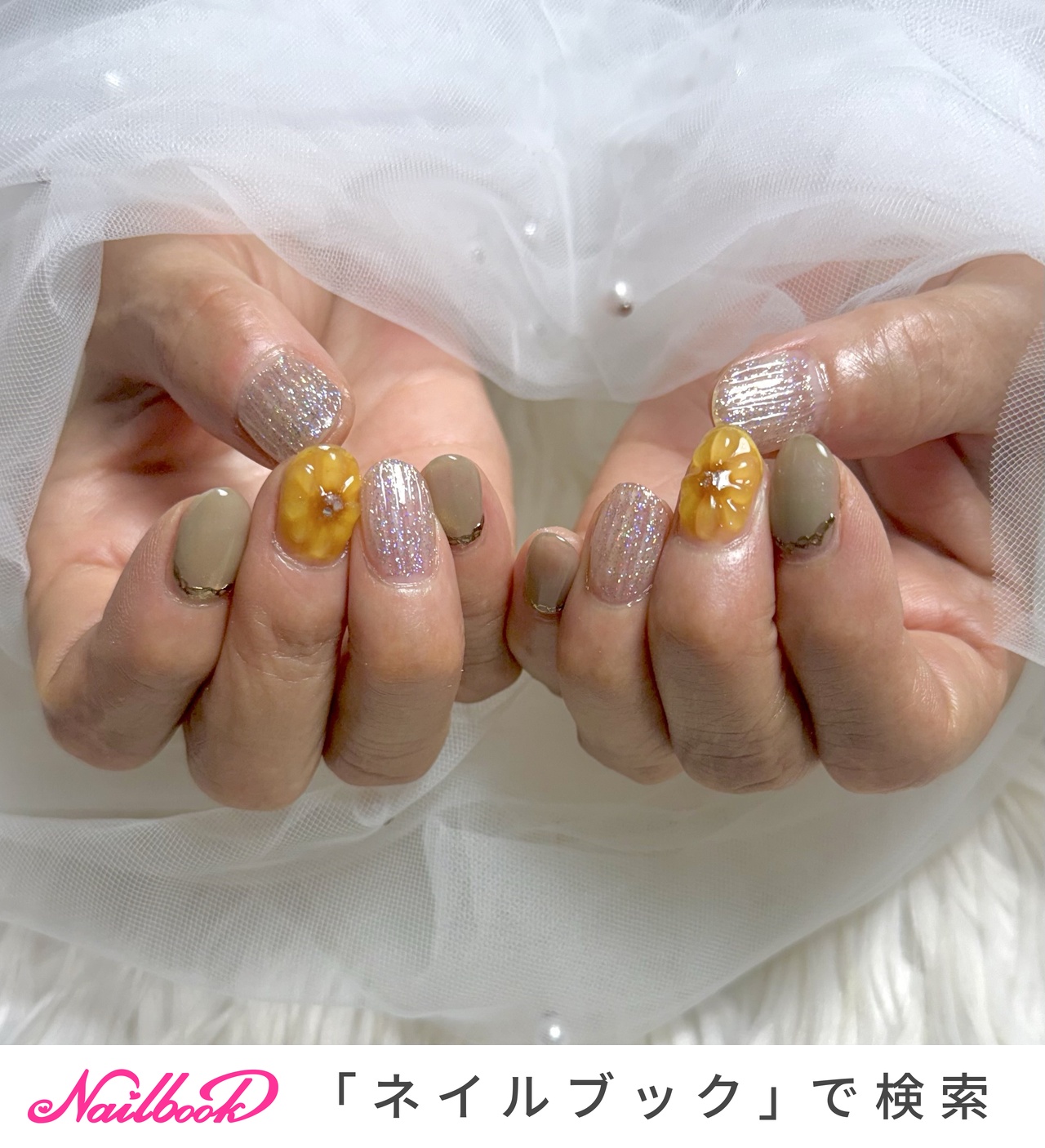 60代ネイルのネイルデザイン｜ネイルブック