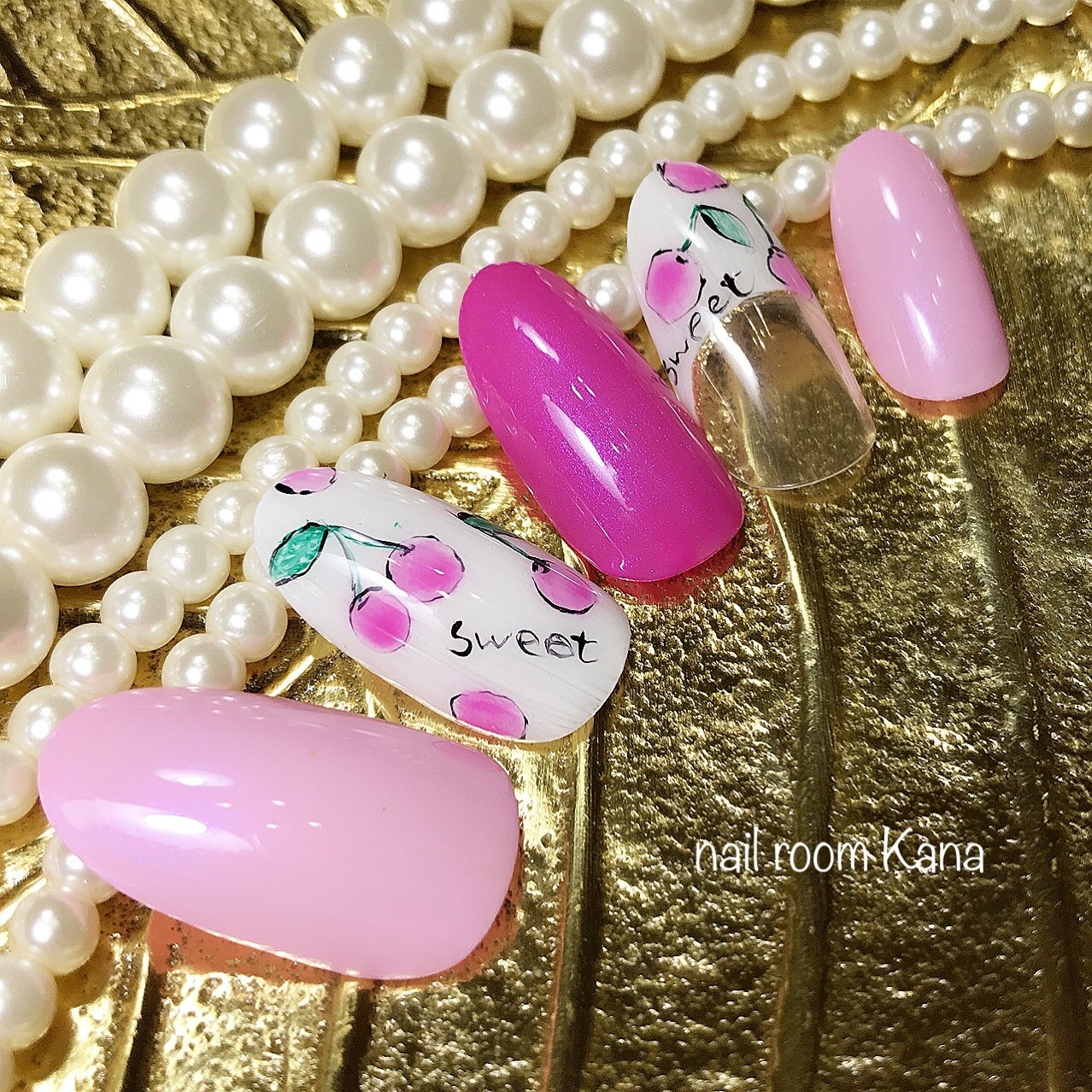 春 フルーツ ネイルチップ Nail Room Kanaのネイルデザイン No ネイルブック