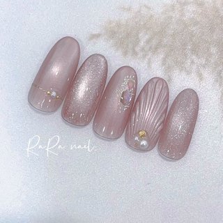 マーメイド/マグネット/オーロラのネイルデザイン｜ネイルブック