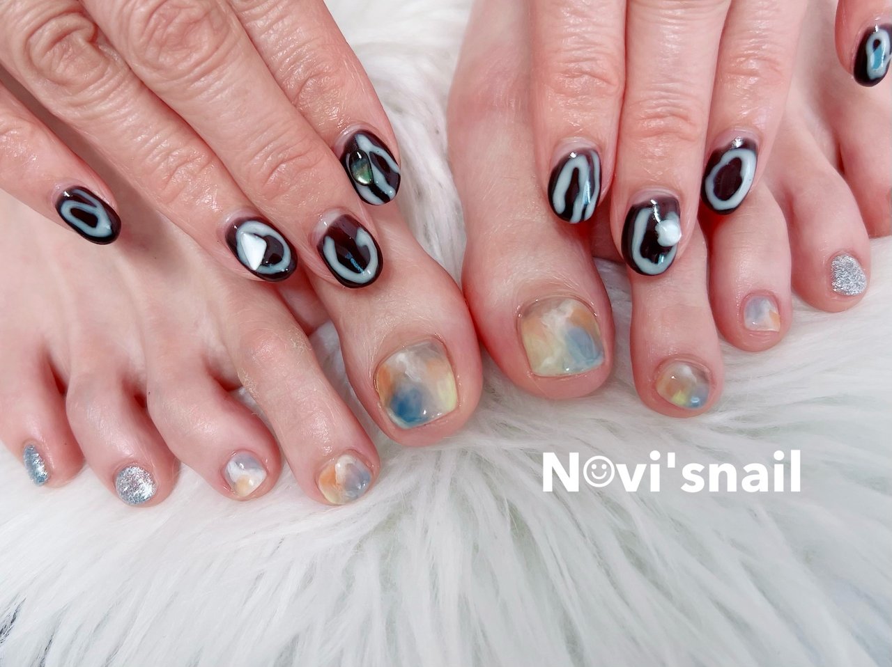 N‪‪☺︎‬vi's nailのネイルデザイン[No.10028969]｜ネイルブック‬