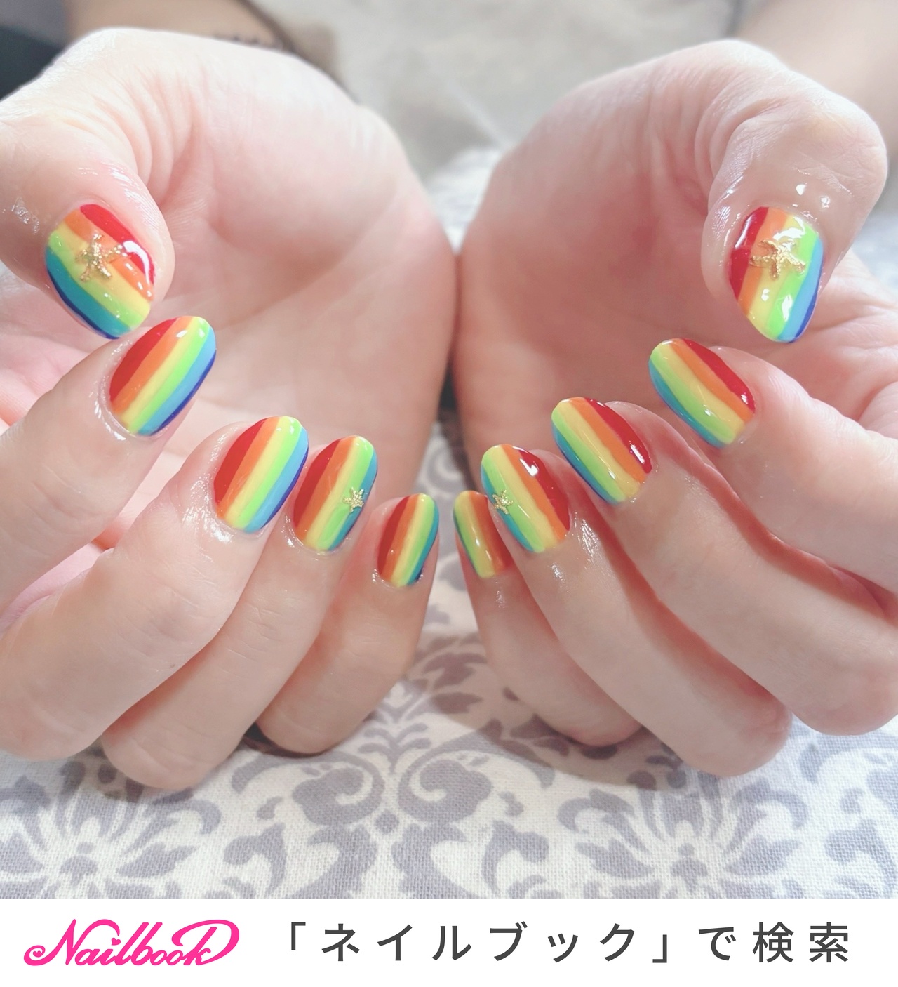 おすすめ順｜#虹ネイルのネイルデザイン｜ネイルブック