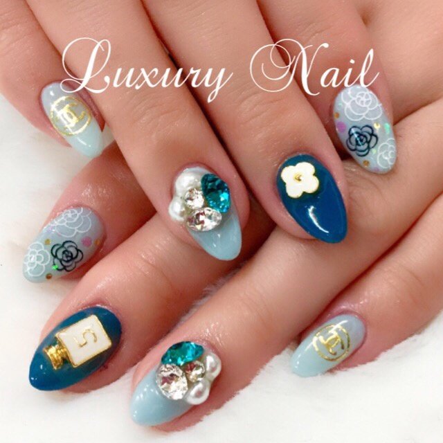 オールシーズン パーティー デート 女子会 ハンド ちいやんのネイルデザイン No ネイルブック