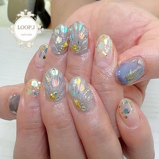 ぷっくり/ゴールドのネイルデザイン｜ネイルブック