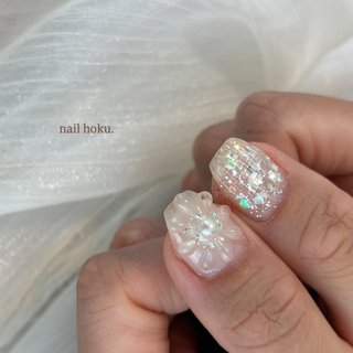 夏/ワンホンネイルのネイルデザイン｜ネイルブック