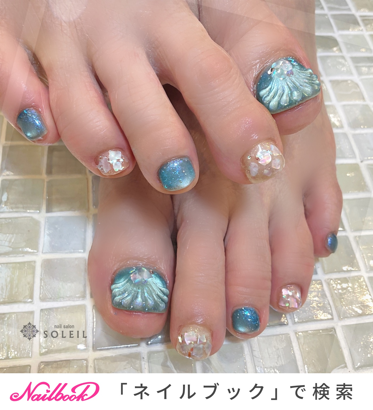 人気順｜【フットネイル部門】夏ネイルデザインコンテストbyNailbook