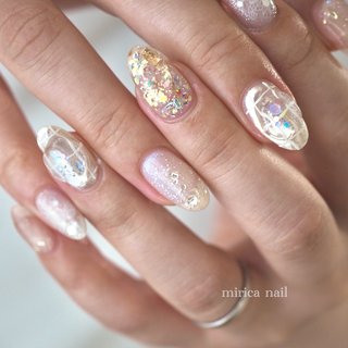 夏/ニュアンスのネイルデザイン｜ネイルブック
