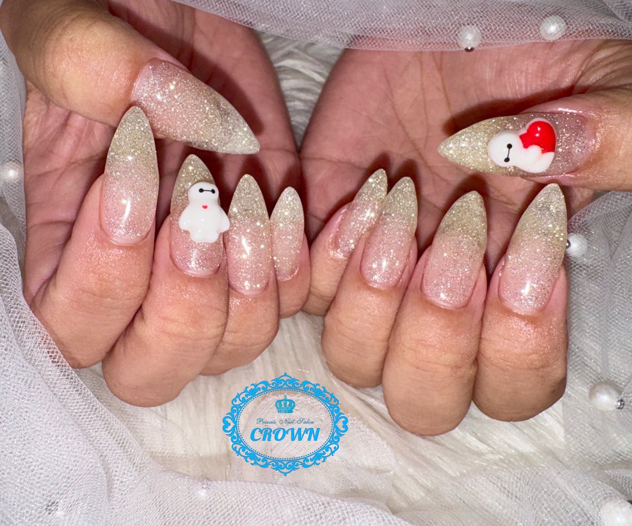 フラッシュ - crown.nail_shizuokaのネイルデザイン[No.10037480