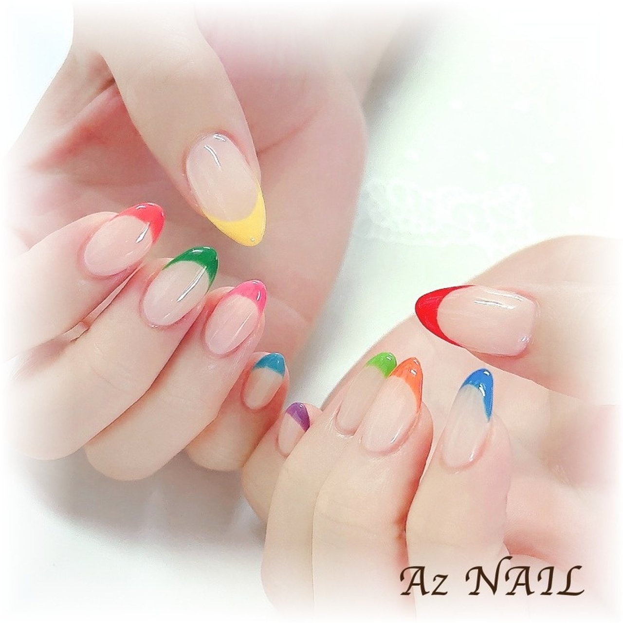 手が綺麗に見えるネイル/ライブ/デート/推し活/ハンド - Az NAIL ゆき