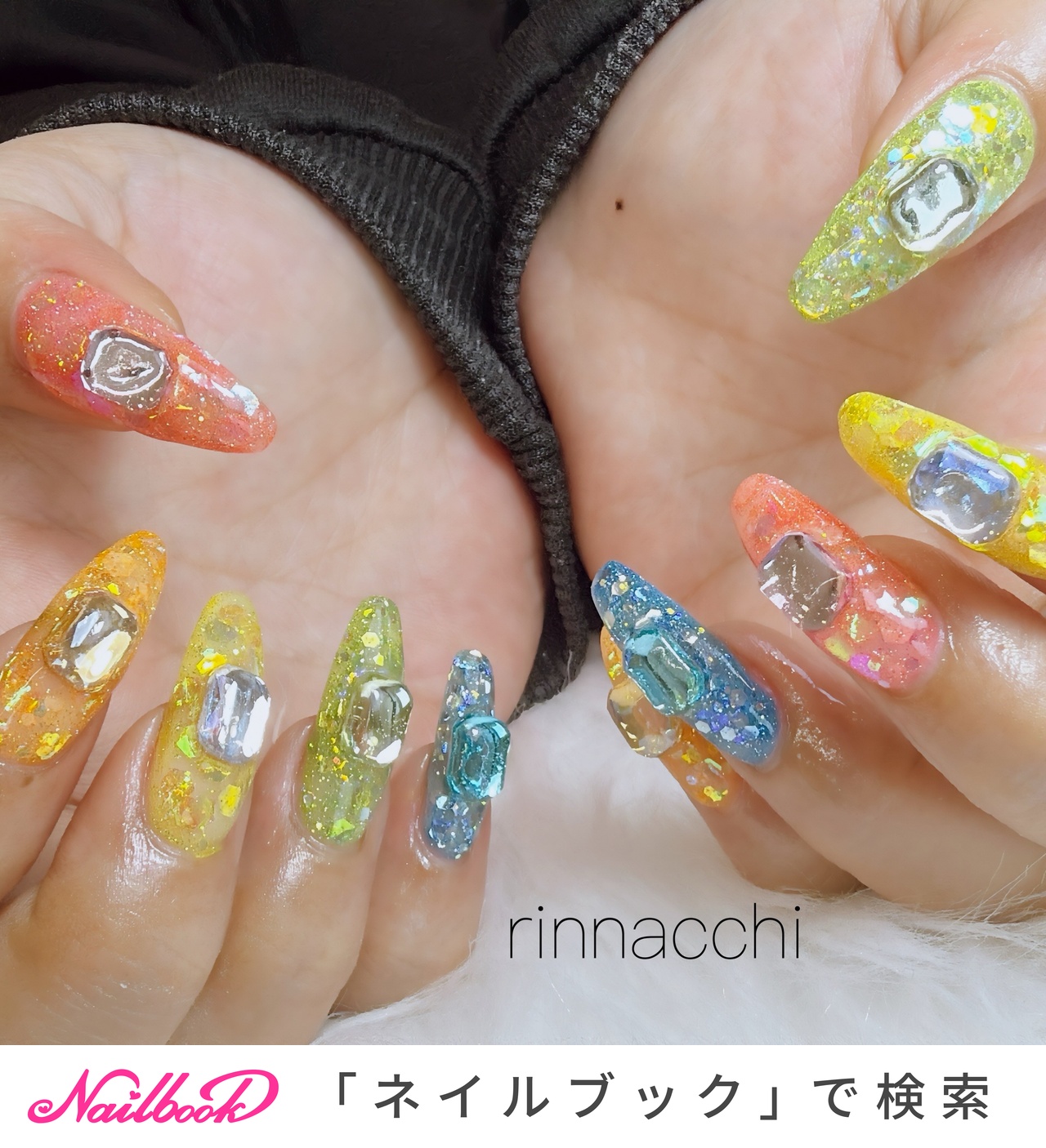 りなりっち11 rinnacchiのネイルデザイン[No.10039739]｜ネイルブック