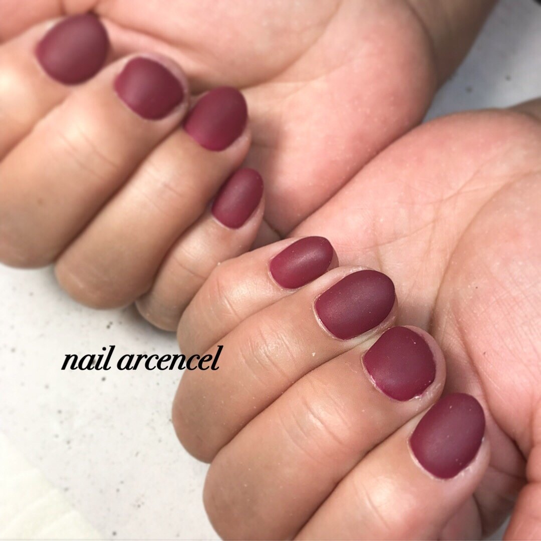 秋 冬 オールシーズン オフィス ハンド Nail Arcencelのネイルデザイン No ネイルブック