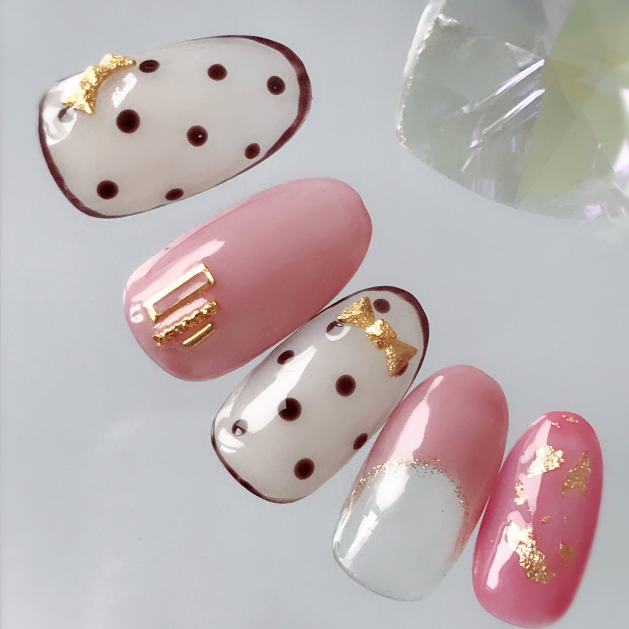 春 デート ハンド ドット ジェル Private Nail Salon More 佐伯市ネイルサロンのネイルデザイン No ネイルブック