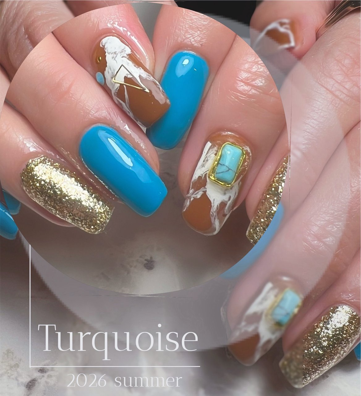 夏/旅行/海/リゾート/ハンド - Tai〜nail&eyelashのネイルデザイン