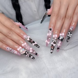 リングネイル(リング/アクセサリー)/#イニシャルネイルのネイル