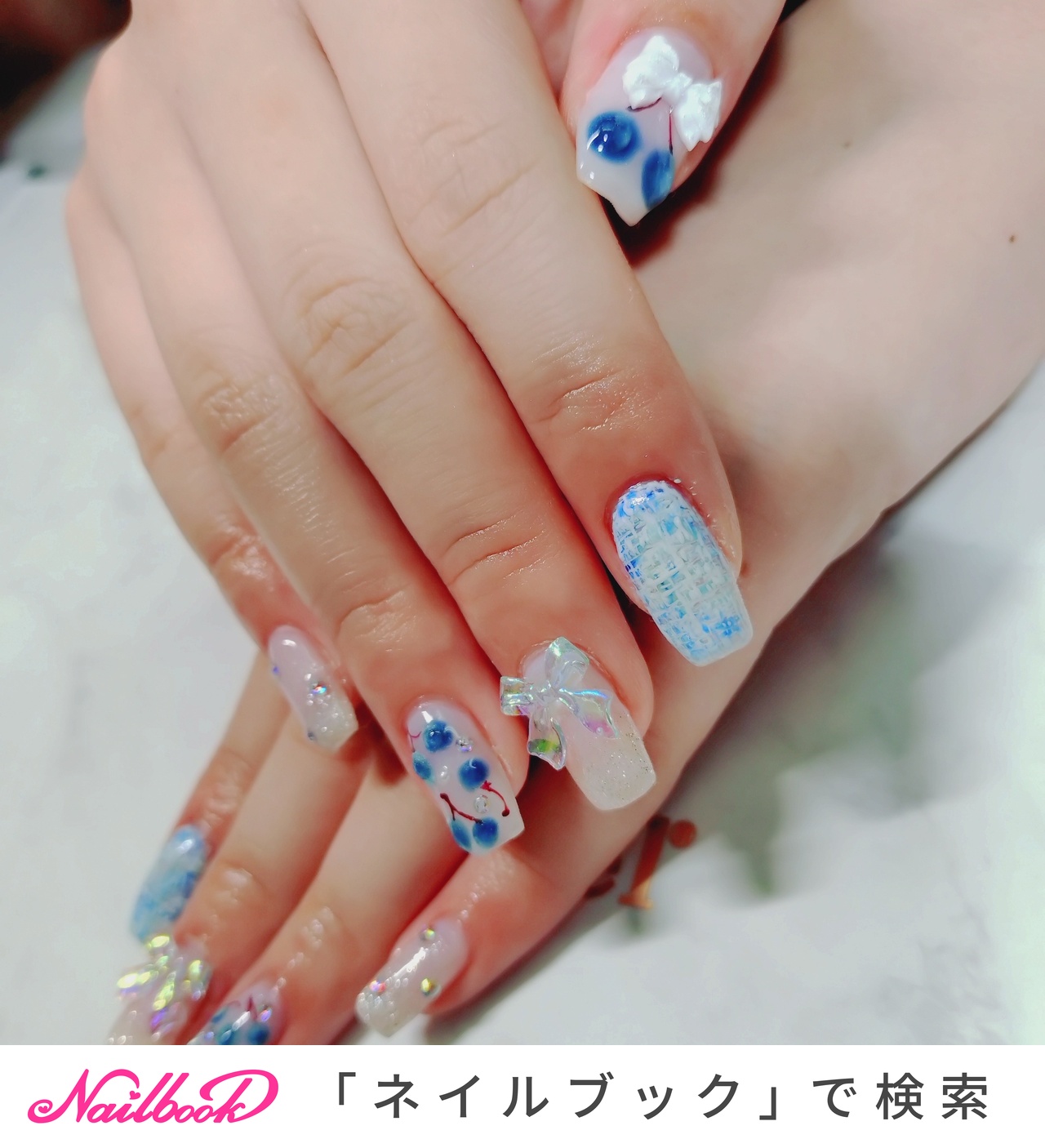 夏/オールシーズン/リゾート/デート/ハンド - Saoriのネイルデザイン