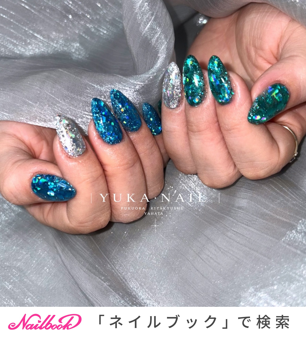 ぴかねいる yuka.nail(ユカネイル)のネイルデザイン[No.10042187]｜ネイルブック