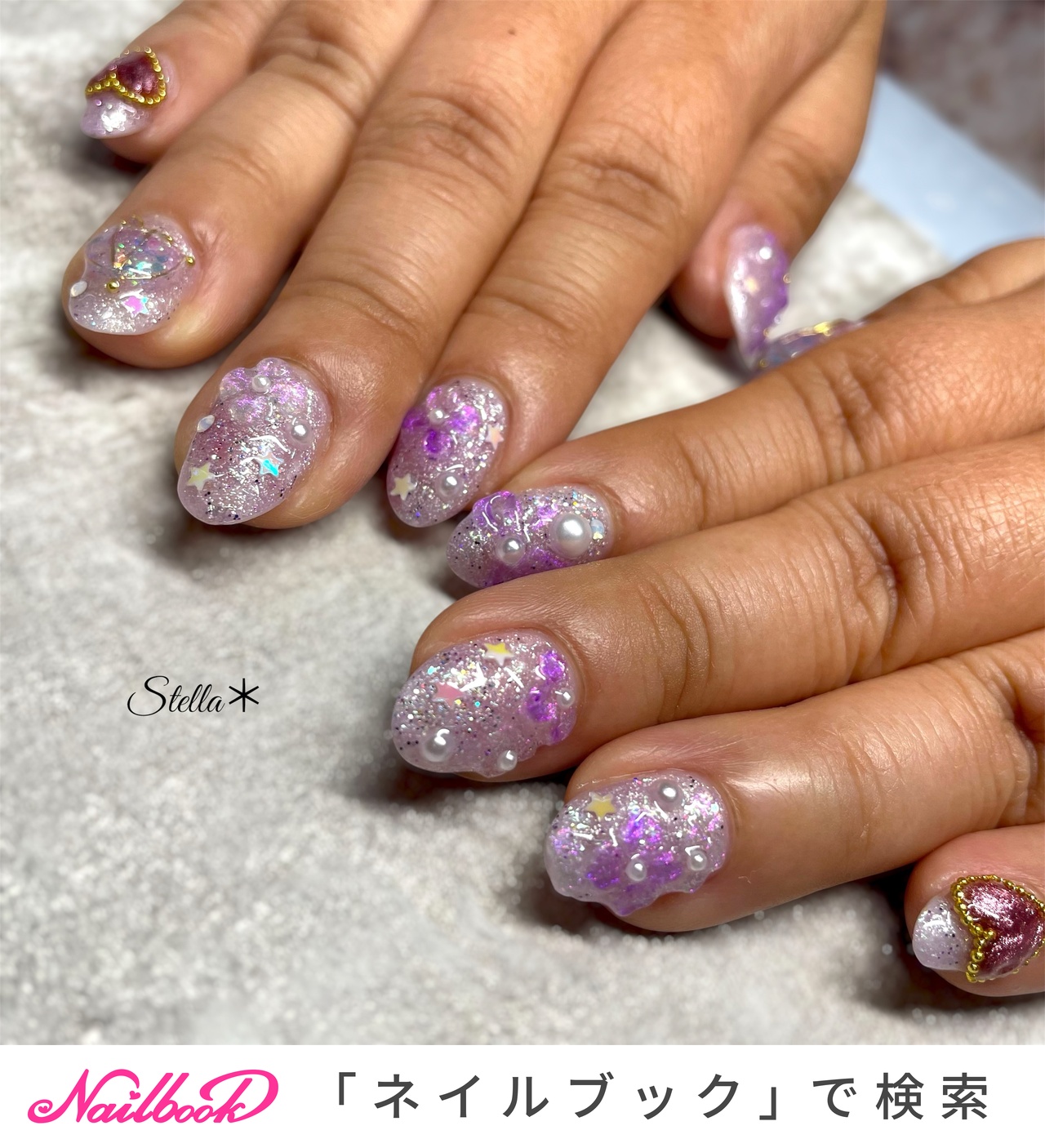 ゆめかわネイルのネイルデザイン｜ネイルブック