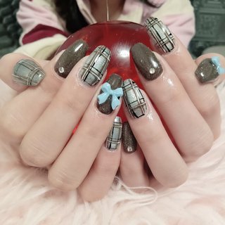 リボンパーツのネイルデザイン｜ネイルブック