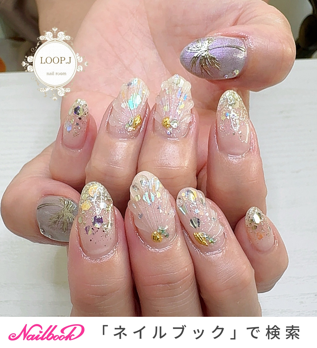 マグネット/ミラーのネイルデザイン｜ネイルブック