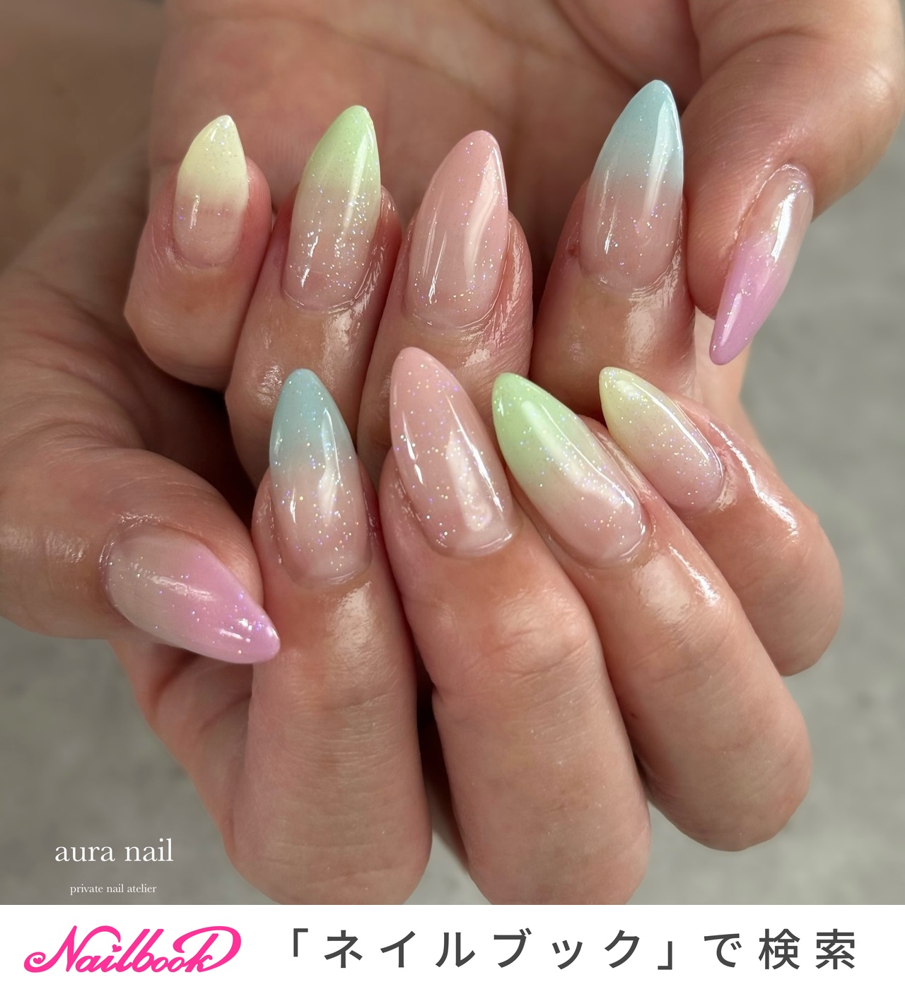 春/パステルのネイルデザイン｜ネイルブック
