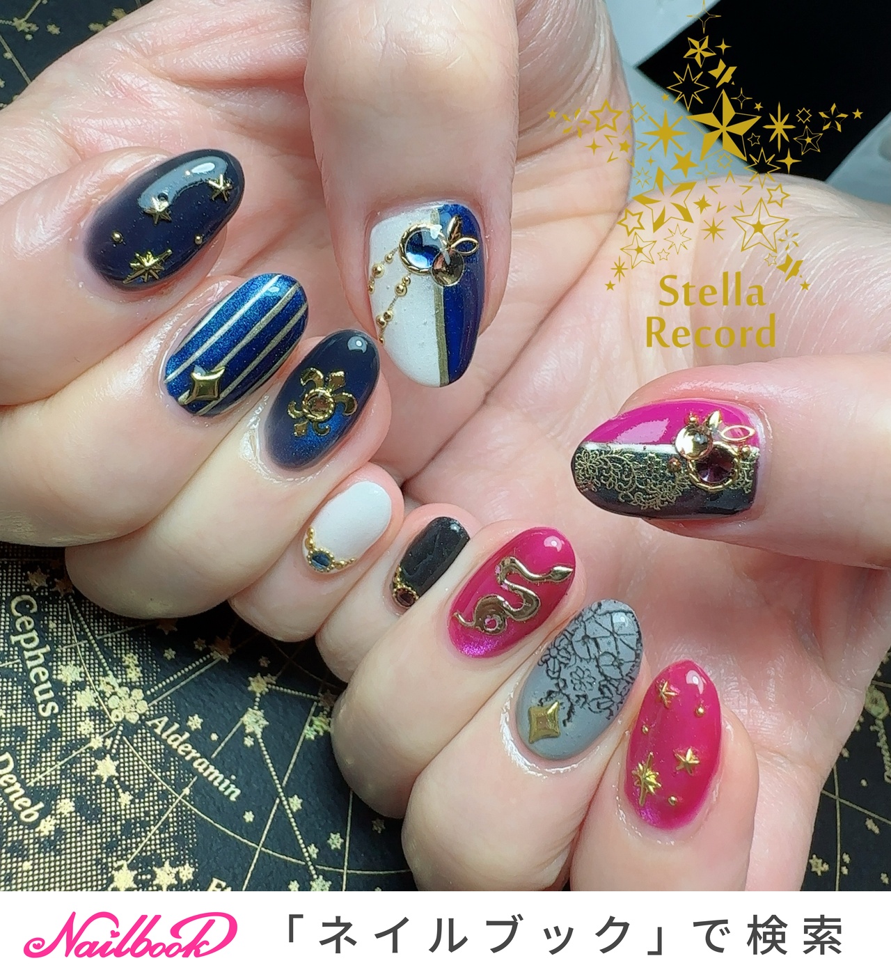 朔間凛月のネイルデザイン｜ネイルブック