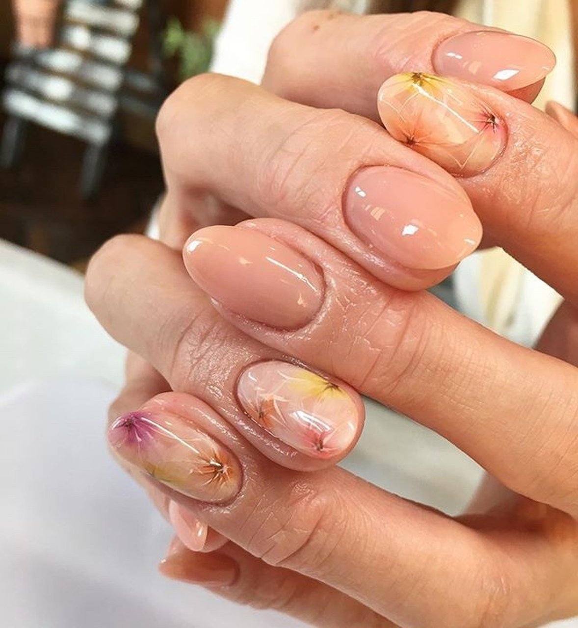 卒業式 入学式 オフィス ブライダル ハンド Salon De 4h Miyukiのネイルデザイン No ネイルブック
