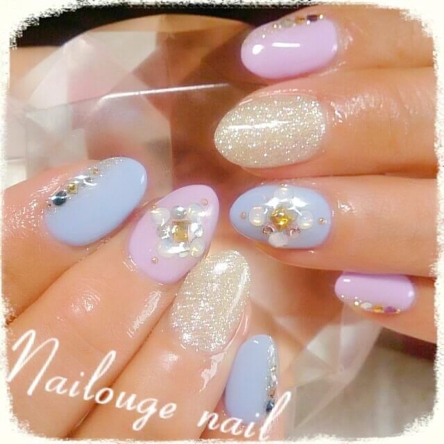 春 パーティー デート 女子会 ハンド Nailsalon Nailougeのネイルデザイン No ネイルブック